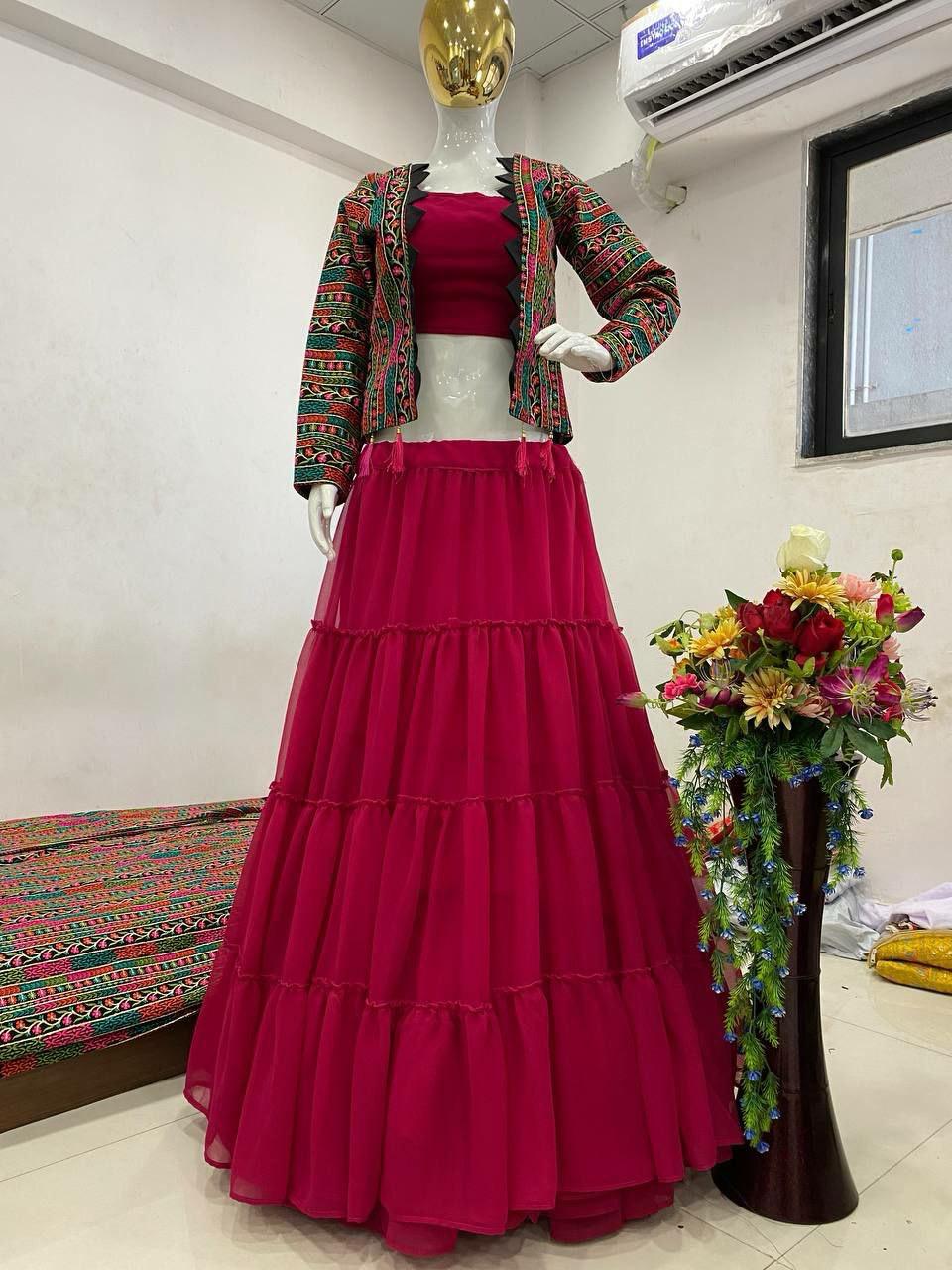 Rani Jacket Lehenga Choli for women