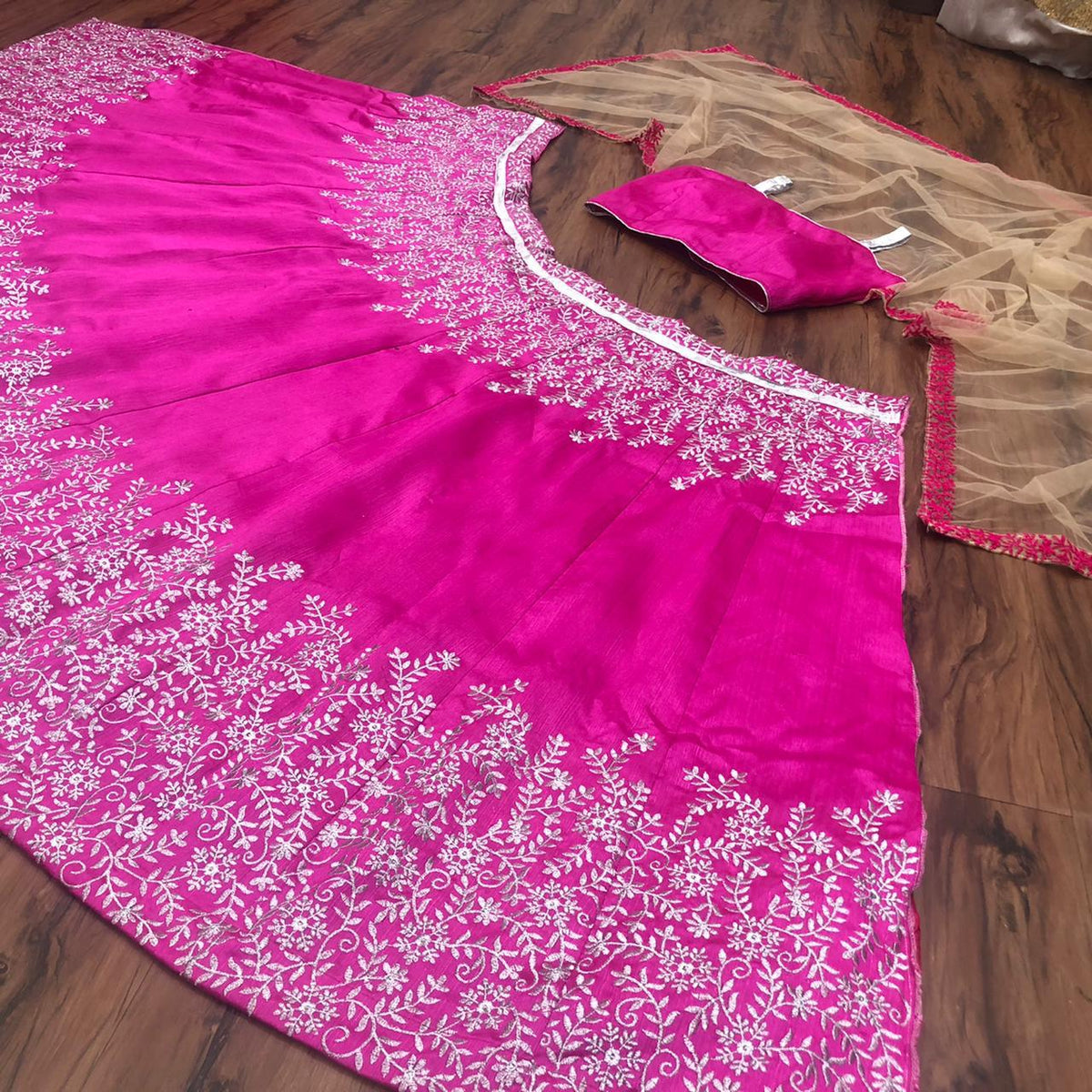 Party Wear Purple Malbari Silk Bridal Lehenga Choli