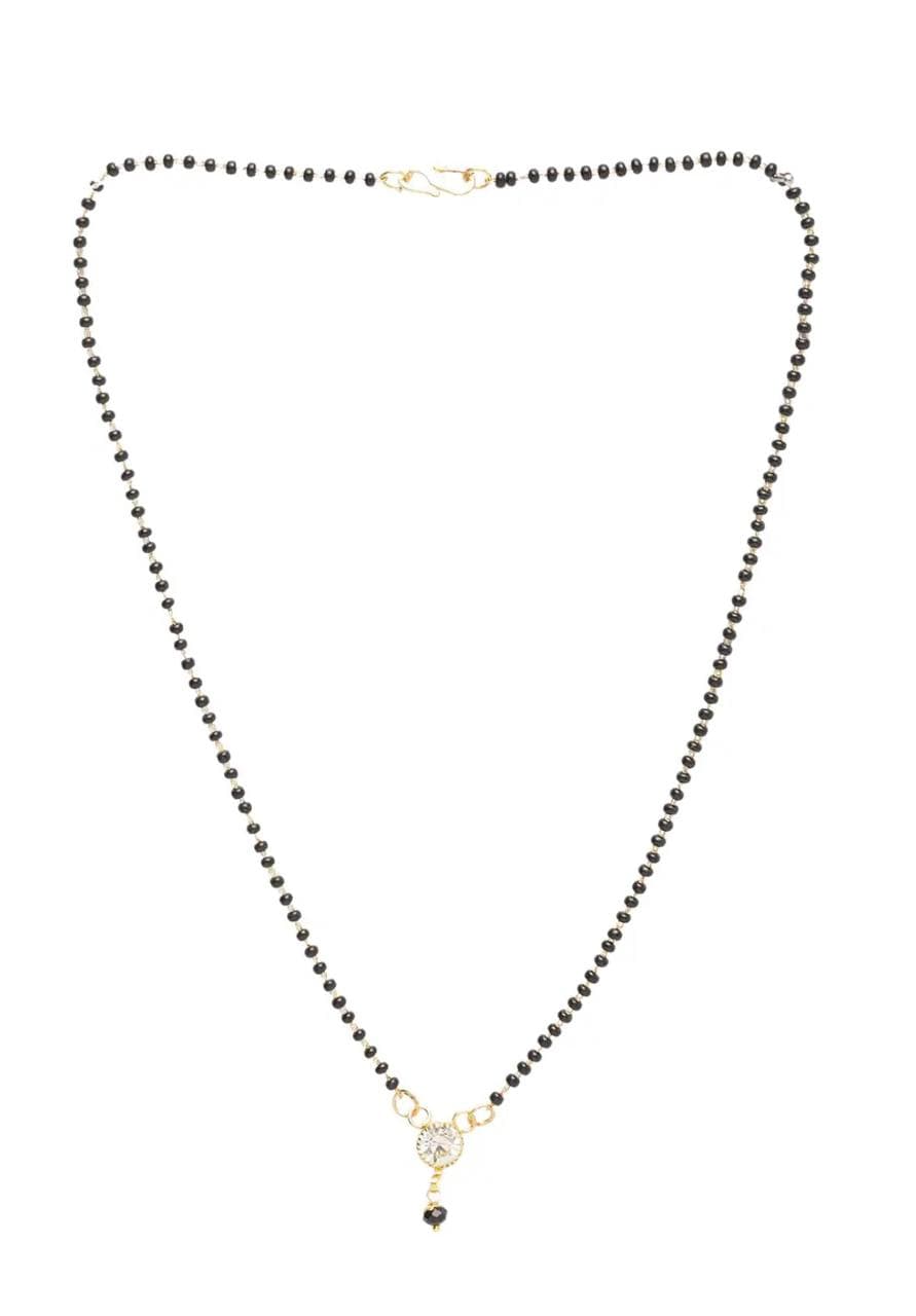 Designer American Diamond jewellery Mangalsutra for women