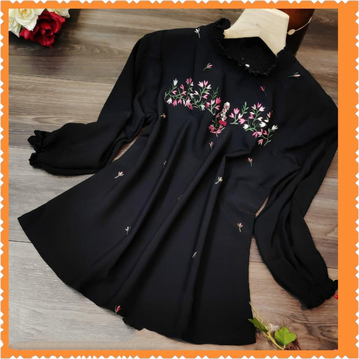 Outstanding Black Rinbox Designer Western Wear Top for Party Wear
