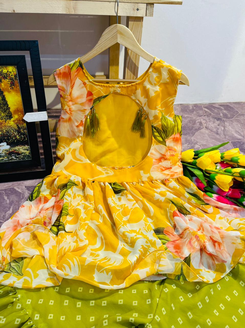 Party Wear Georgette Sharara Plazzo Suit For Women