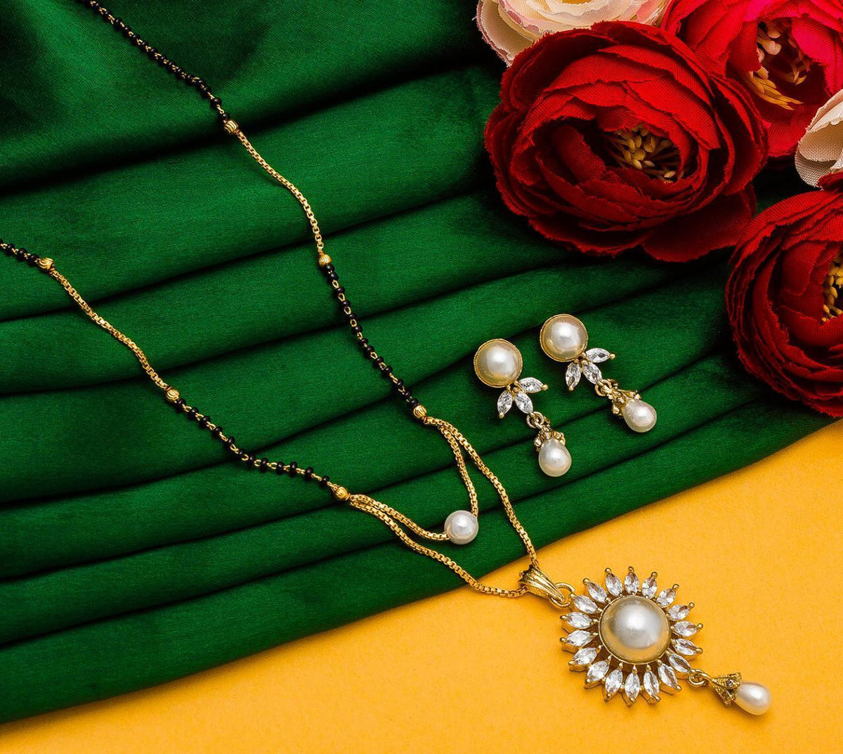 Beautiful Imitation Mangalsutra Set