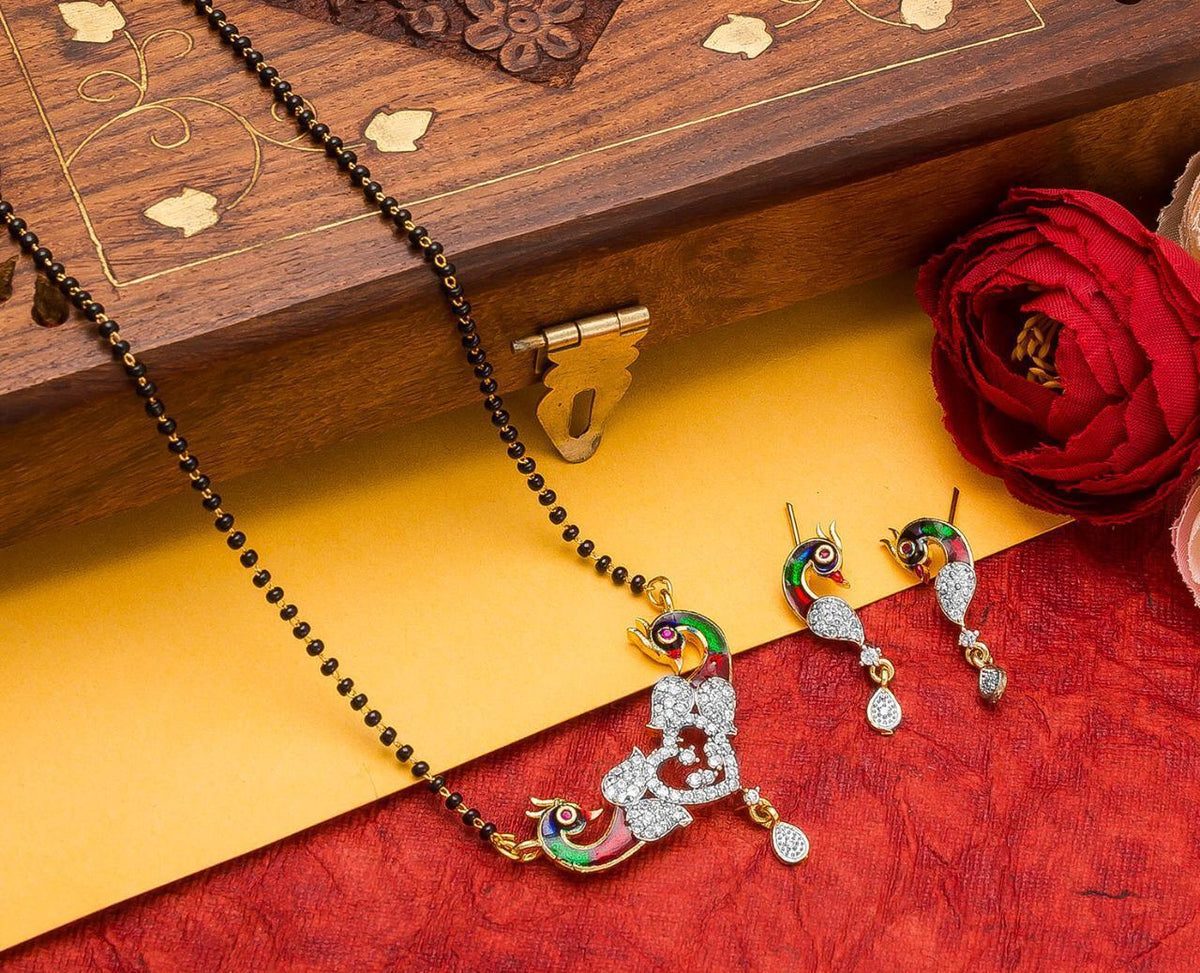 Sensational Fashionable Mangalsutra Set