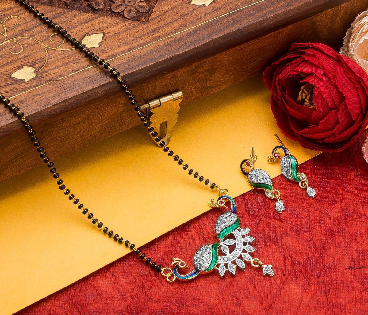 Radiant Fashionable Mangalsutra Set