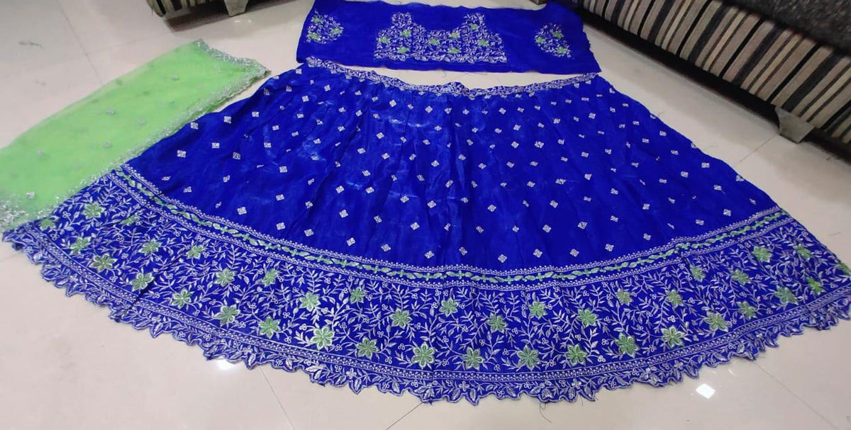 Classy Art Silk Embroidered Lehenga For Party Wear