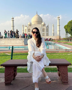 Karishma Kapoor's Instagram Post: A Timeless Beauty at the Taj Mahal