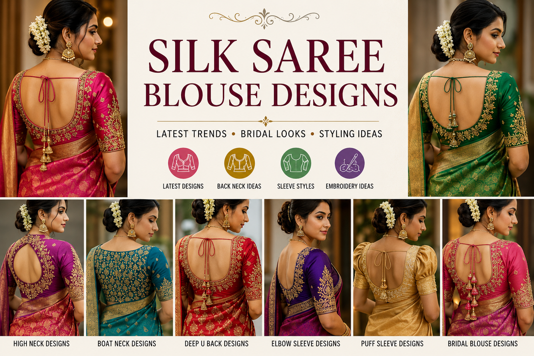 Silk Saree Blouse Designs – Complete Style Guide for Every Occasion