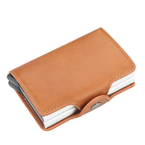 Double-layer RFID Card Holder With Anti-magnetic And Anti-theft Features