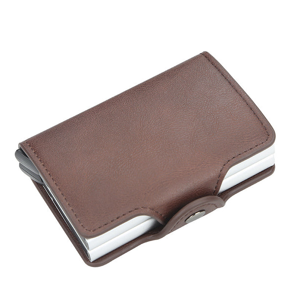 Double-layer RFID Card Holder With Anti-magnetic And Anti-theft Features