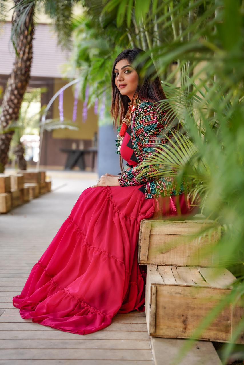 Rani Jacket Lehenga Choli for women