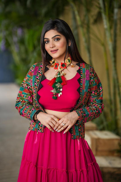 Rani Jacket Lehenga Choli for women
