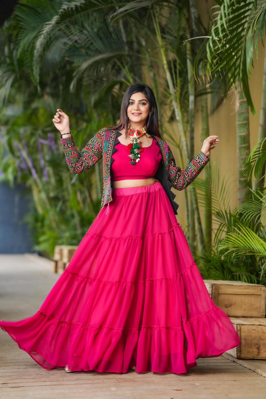 Rani Jacket Lehenga Choli for women