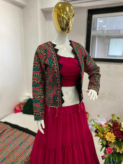 Rani Jacket Lehenga Choli for women