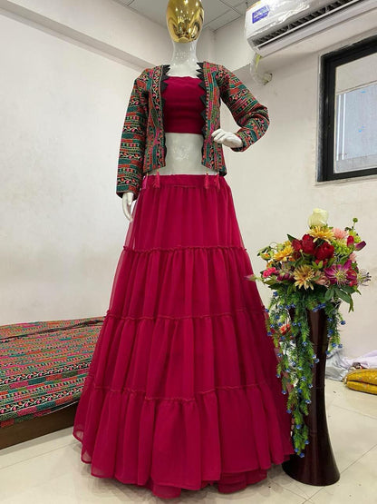 Rani Jacket Lehenga Choli for women