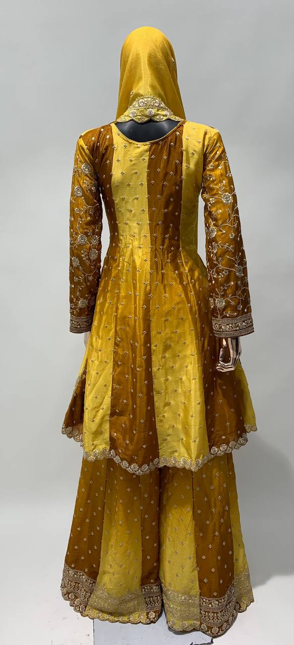 Best Quality Top Bottom Dupatta plazo suit Set