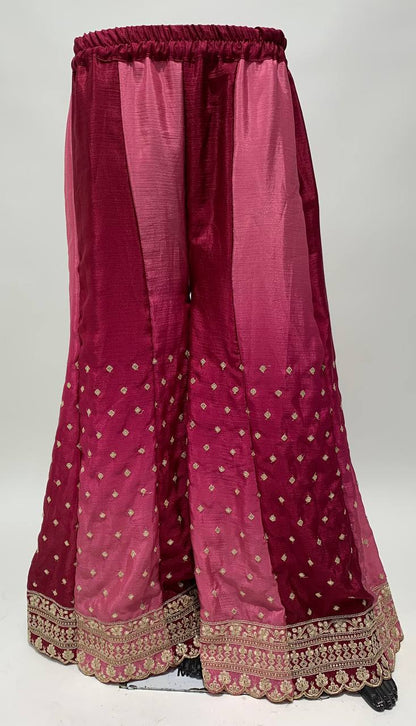 Best Quality Top Bottom Dupatta plazo suit Set