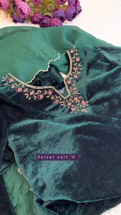 Viscose Kurtis Pent Dupatta Set For Women