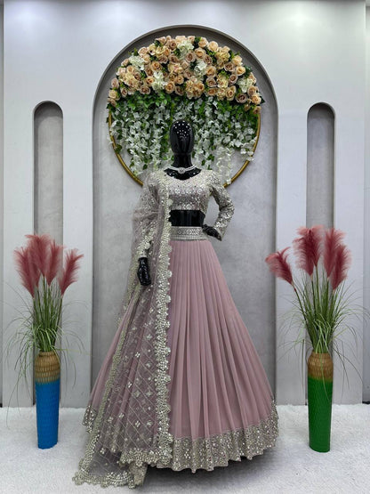 Party Waer Online Lehenga For women Semi Stitched