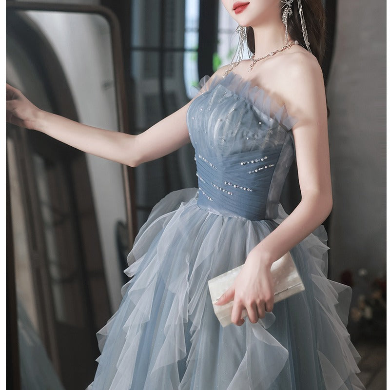 Bel Canto Solo Performance Costume Student Art Exam Dress Mori Style