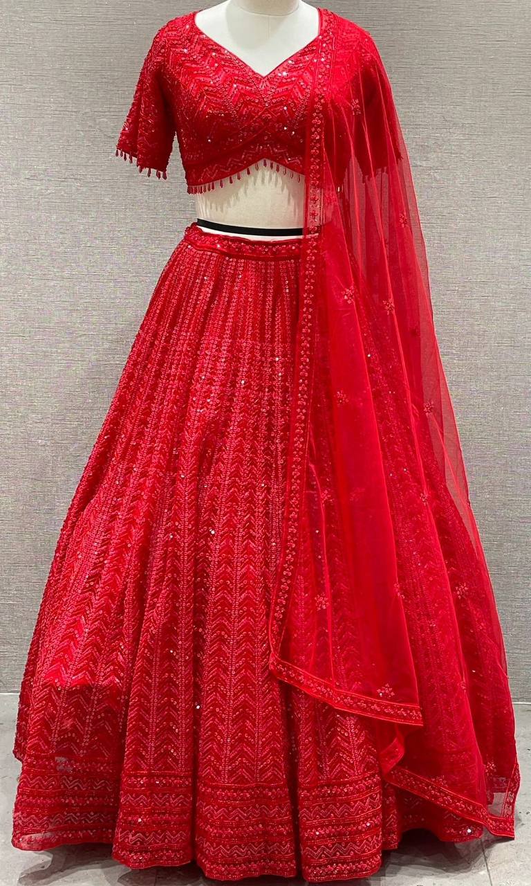 Amazing Georgette Lates Lehenga Choli For Women