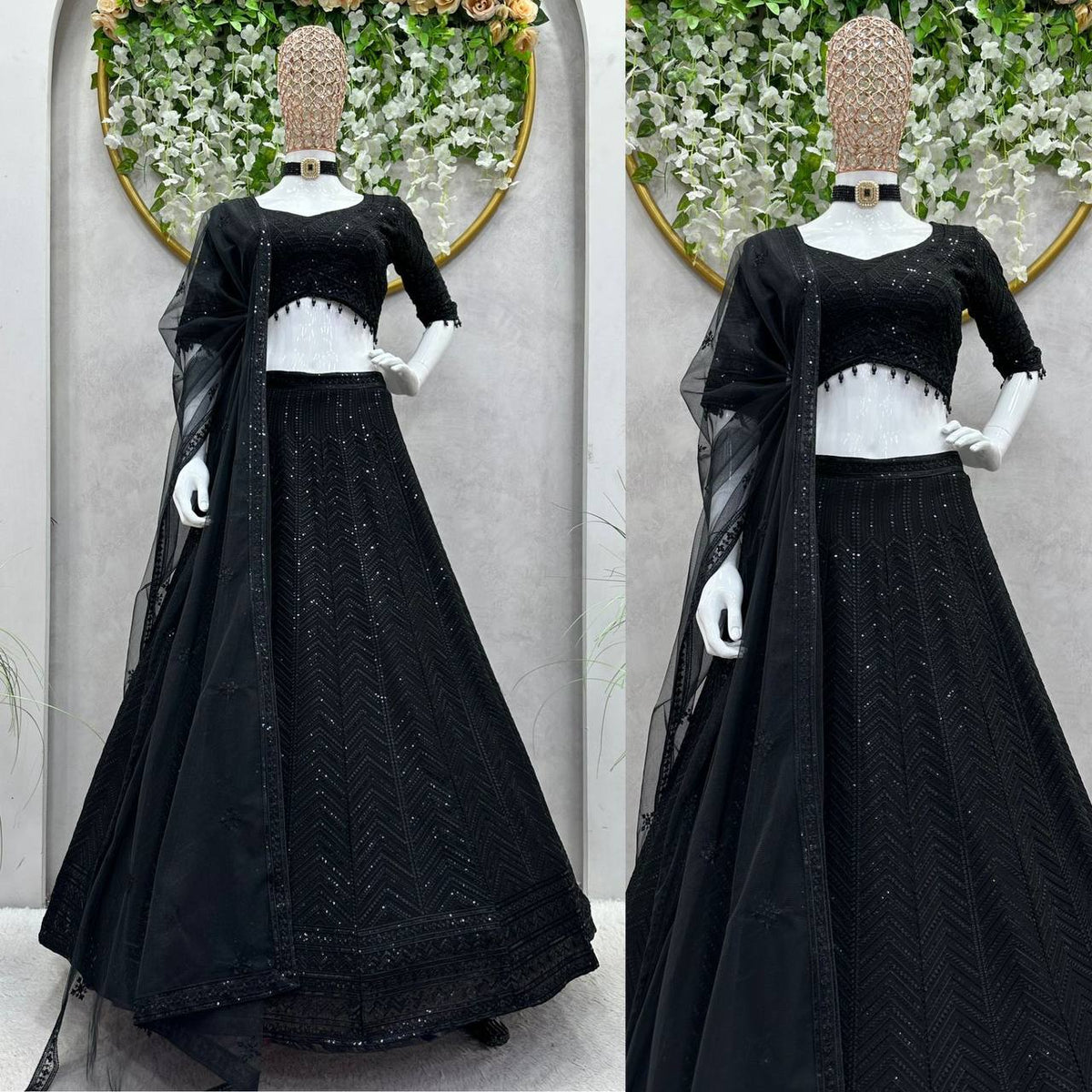Amazing Georgette Lates Lehenga Choli For Women