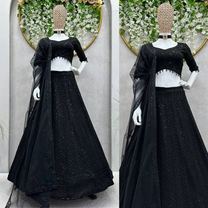 Amazing Georgette Lates Lehenga Choli For Women