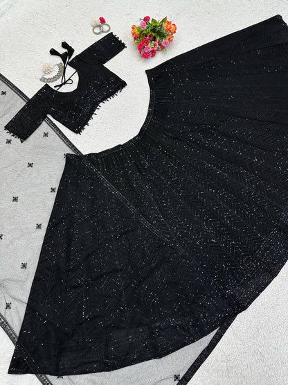 Amazing Georgette Lates Lehenga Choli For Women