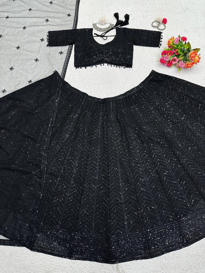 Amazing Georgette Lates Lehenga Choli For Women