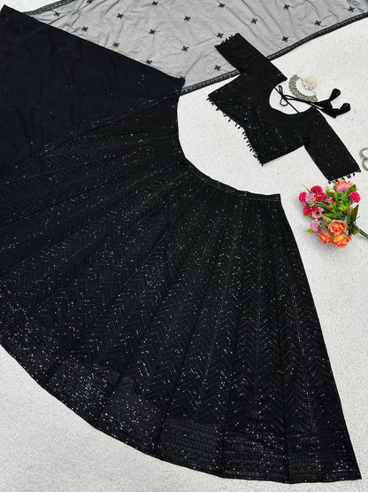 Amazing Georgette Lates Lehenga Choli For Women