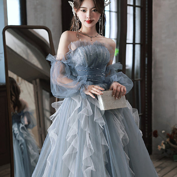 Bel Canto Solo Performance Costume Student Art Exam Dress Mori Style