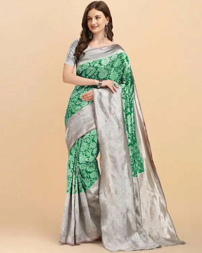 Reach Pallu Jacquard Saree For Women KP-3090