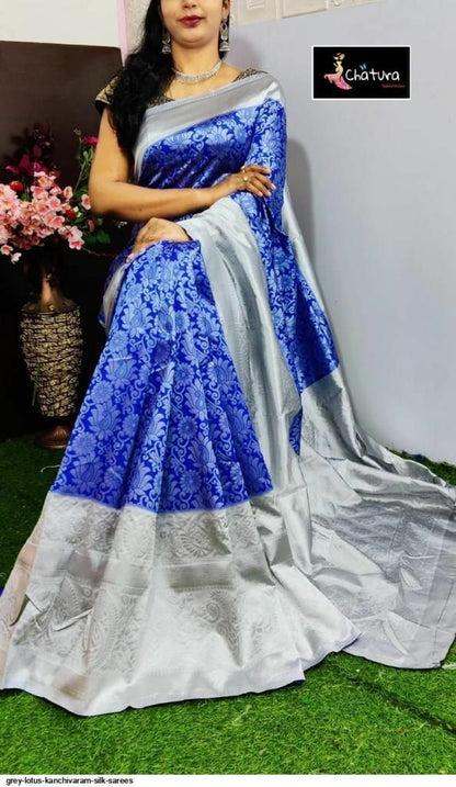 Reach Pallu Jacquard Saree For Women KP-3090