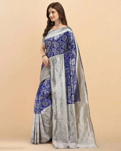 Reach Pallu Jacquard Saree For Women KP-3090