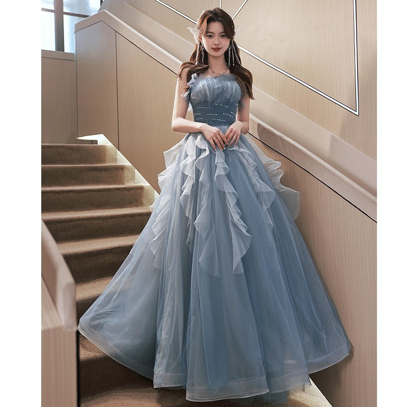Bel Canto Solo Performance Costume Student Art Exam Dress Mori Style