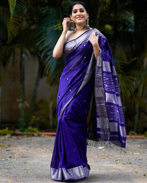 Reach Pallu Jacquard Saree For Women