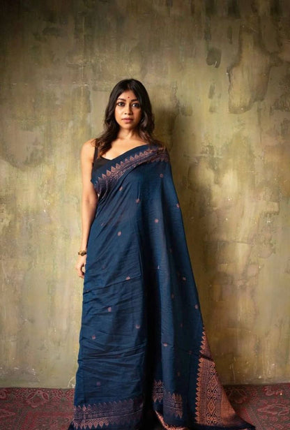 Reach Pallu Jacquard Saree For Women