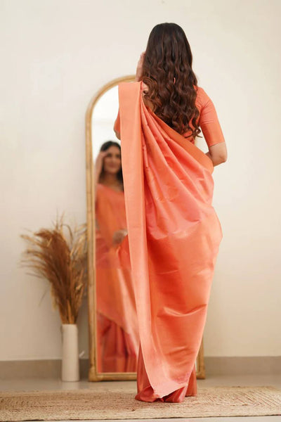 Reach Pallu Jacquard Saree For Women