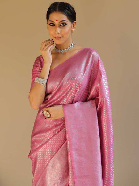 Reach Pallu Jacquard Saree For Women