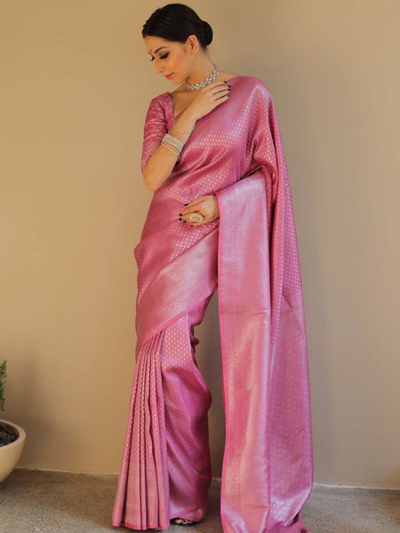 Reach Pallu Jacquard Saree For Women