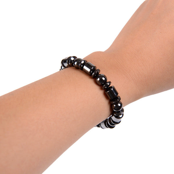 Weight Loss Magnet Bracelets For Women Men Pentagram Stone Magnetic Therapy Bracelets Pain Relief Slimming Health Jewelry