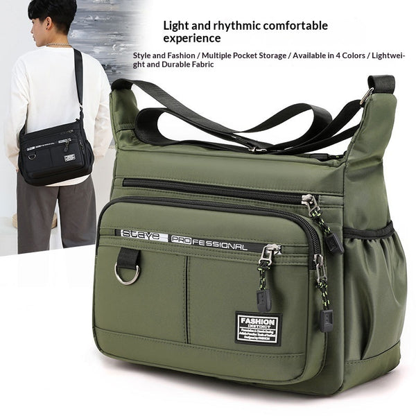 Mens Crossbody Bag Business Travel Shoulder Bag