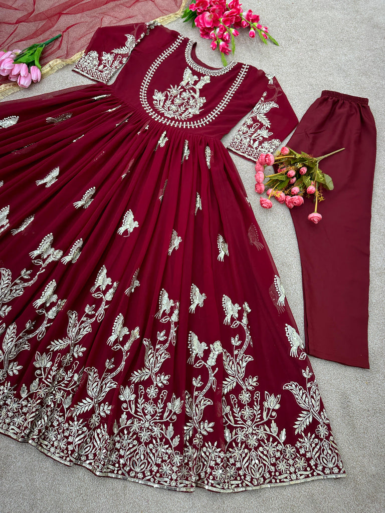 Best Quality Bridal Gown Low Range At Online Wholesale Delar Surat