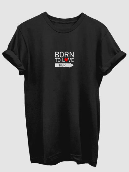 Cotton Love Couple T-shirt