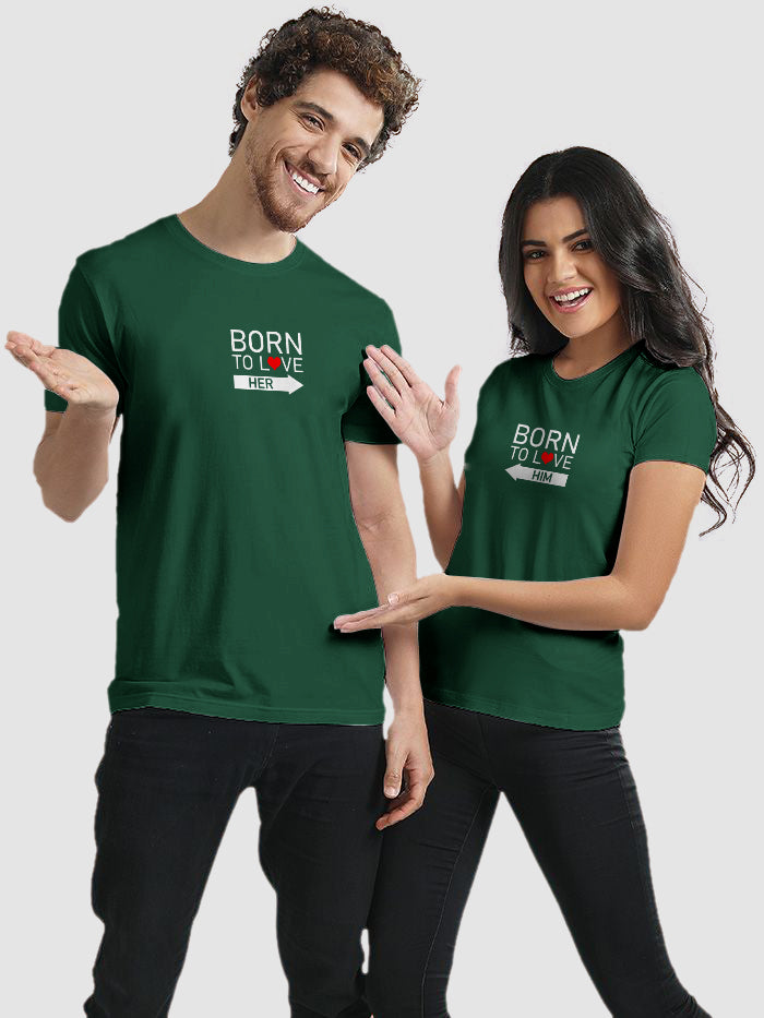 Cotton Love Couple T-shirt