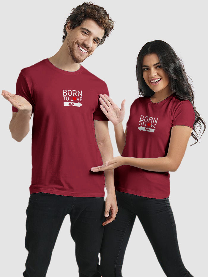 Cotton Love Couple T-shirt