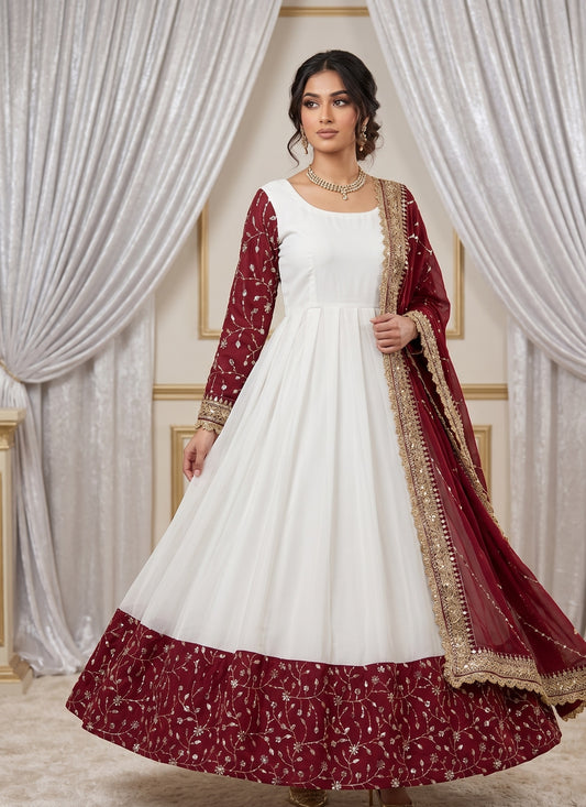Exquisite Ethnic Maxi Anarkali Set