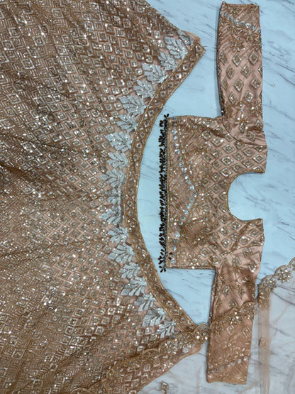 Butterfly Net Sequence Lehenga Choli