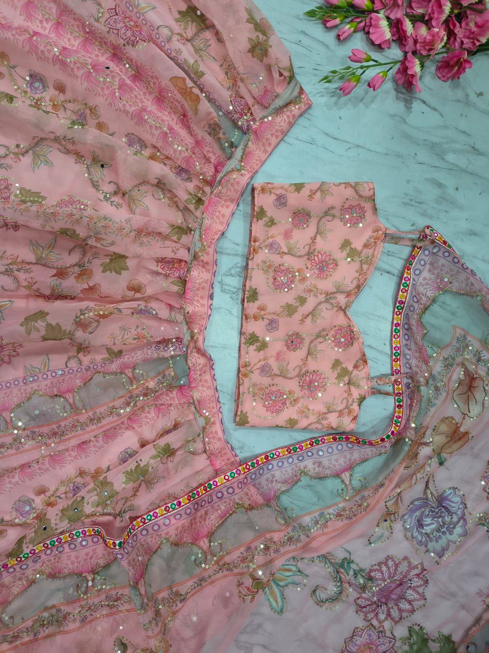 Premium Taby Silk Designer Lehenga Choli Set