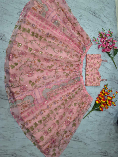 Premium Taby Silk Designer Lehenga Choli Set