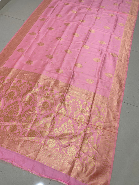 Latest Soft Silk Saree For Wedding With Un-Stitched Blouse